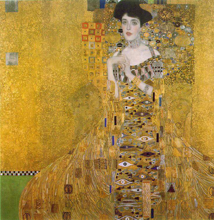 Klimt-Portrait of Adele Block-Bauer i